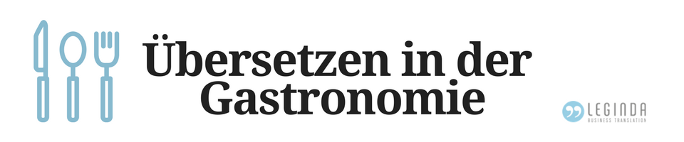 Übersetzen in der Gastronomie Beitragsbild