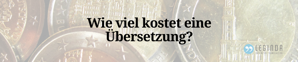 Preisgestaltung Übersetzung