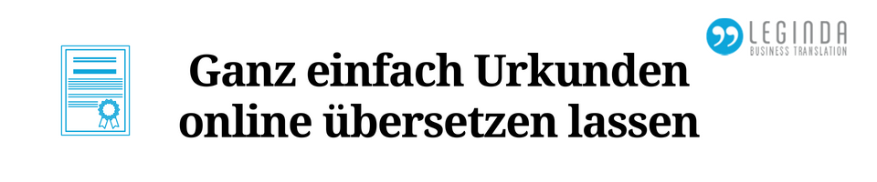 Urkunden online übersetzen lassen Blog