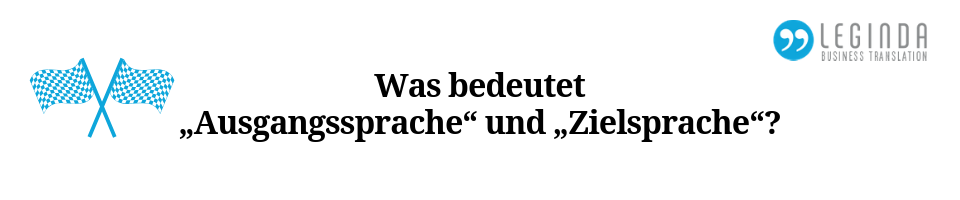 Ausgangssprache und Zielsprache Beitrag