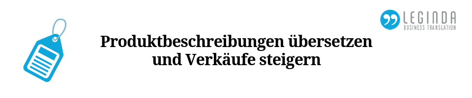 Produktbeschreibungen übersetzen Beitrag