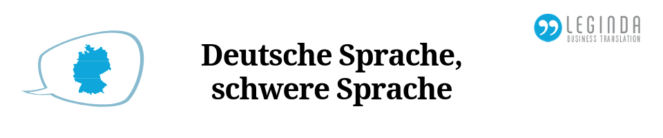 Deutsche Sprache, schwere Sprache Beitrag