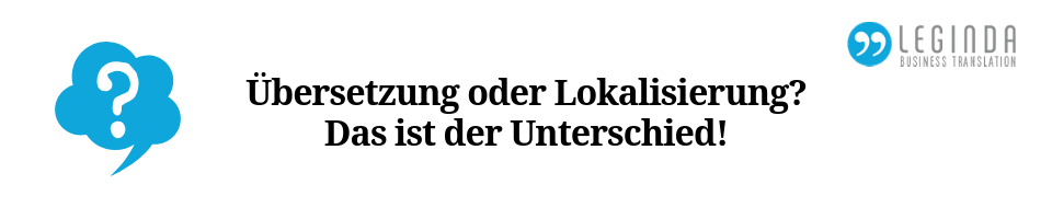 Übersetzung oder Lokalisierung Beitrag