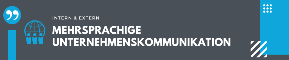 Mehrsprachige Unternehmenskommunikation