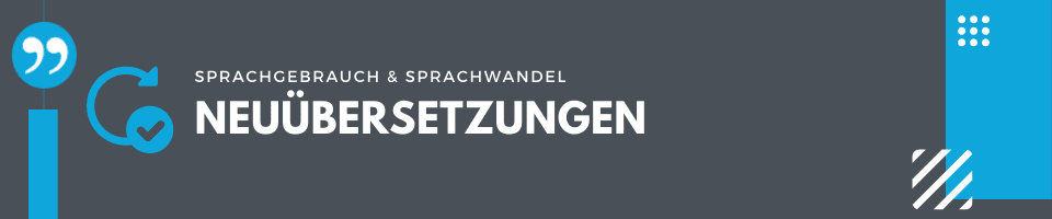 Neuübersetzungen